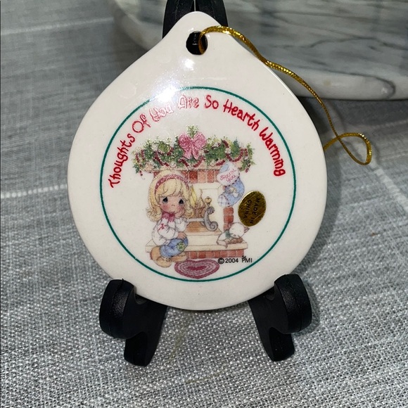 Precious Moments Heartwarming Ornament with Red and Green Accents - Picture 1 of 6